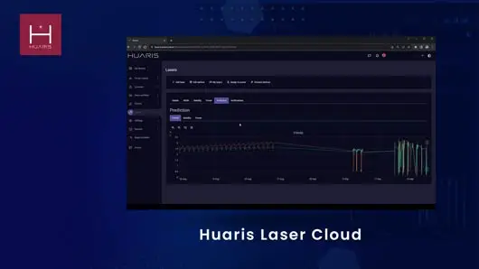 Huaris Laser Cloud is AI-powered predictive maintenance for laser systems