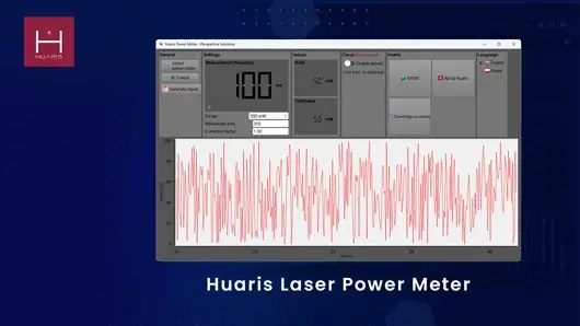 Huaris Laser Power Meter measure managment software
